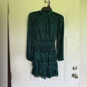 1. State Green Long Sleeve Dress